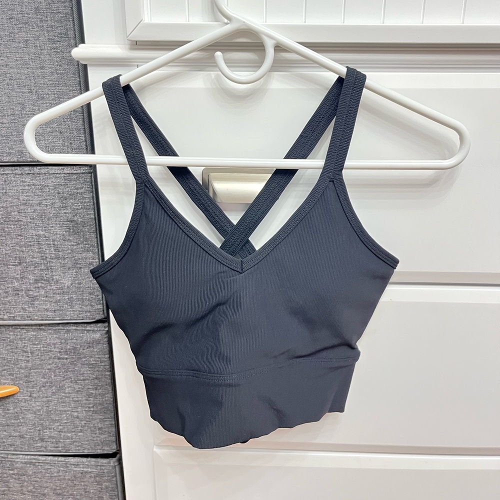 Altard state black v-neck tank top